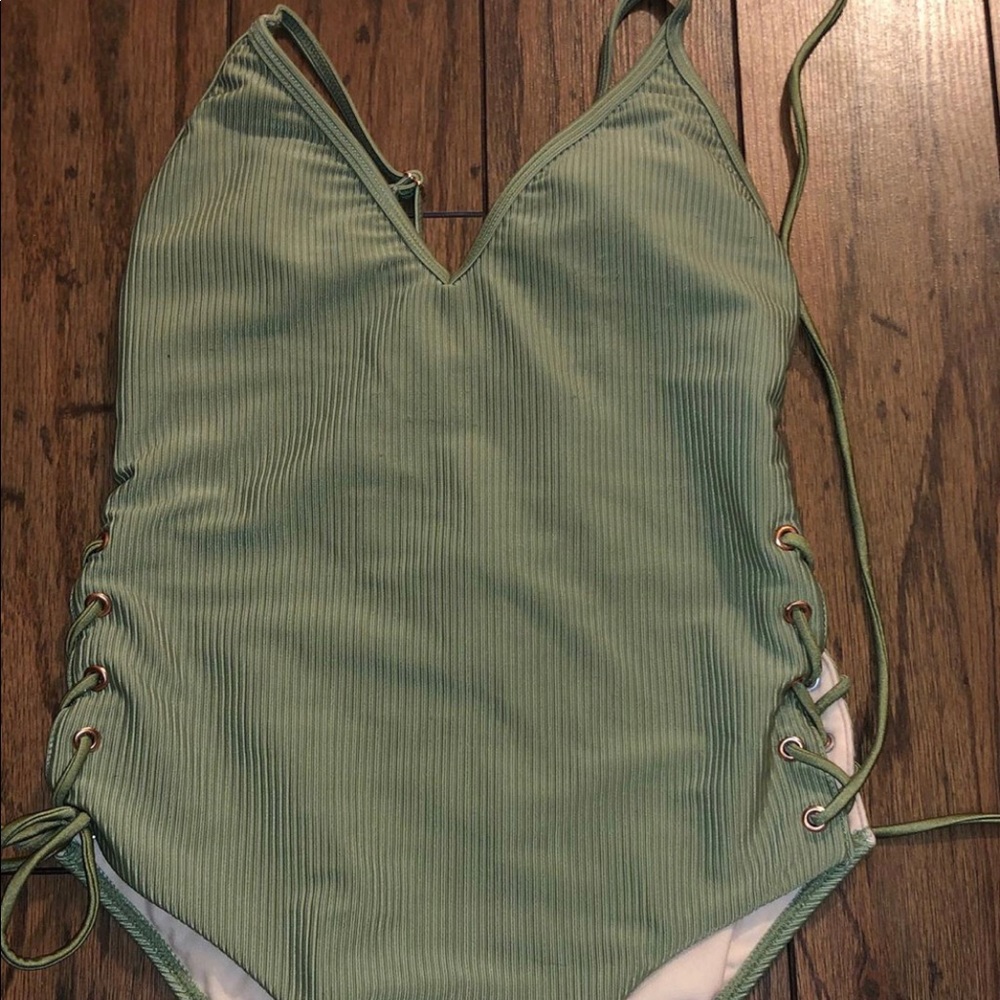 One piece swim suit! Worn once!